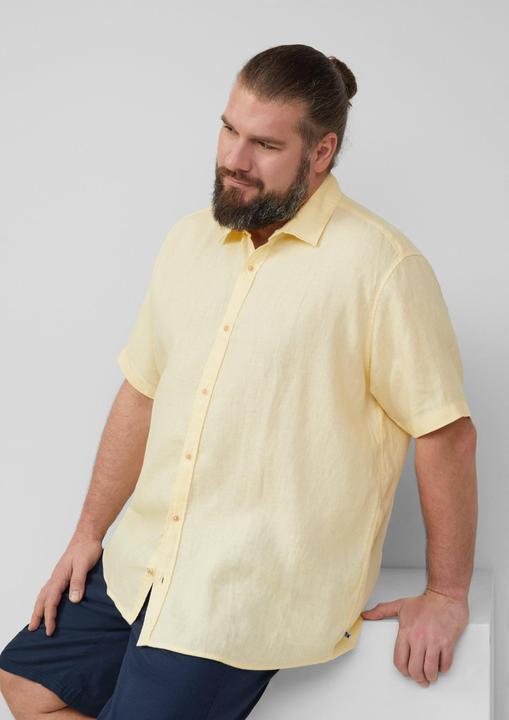 Actual product image S.Oliver Hemd Regular Fit: Leichtes Kurzarmhemd aus 100% Leinen (5XL)