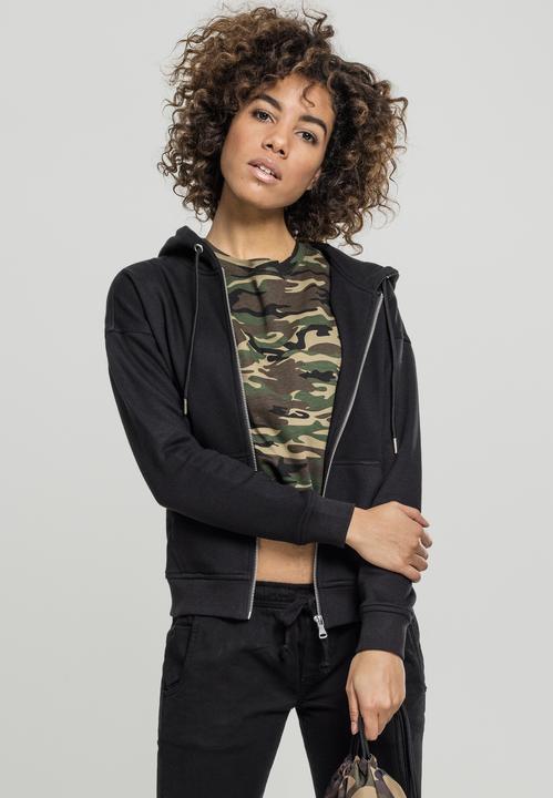 Immagine prodotto Urban Classics Felpa con cappuccio Classic Zip da donna (M)