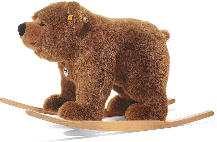 Actual product image Steiff Rocking animal Urs bear light brown 70cm