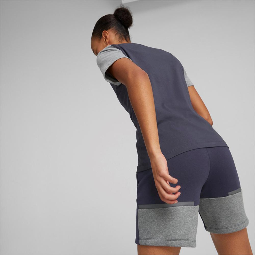 Thumbnail - Puma, Damen, Sportshirt, teamCUP Casuals Tee Wmn (XL), Blau, XL