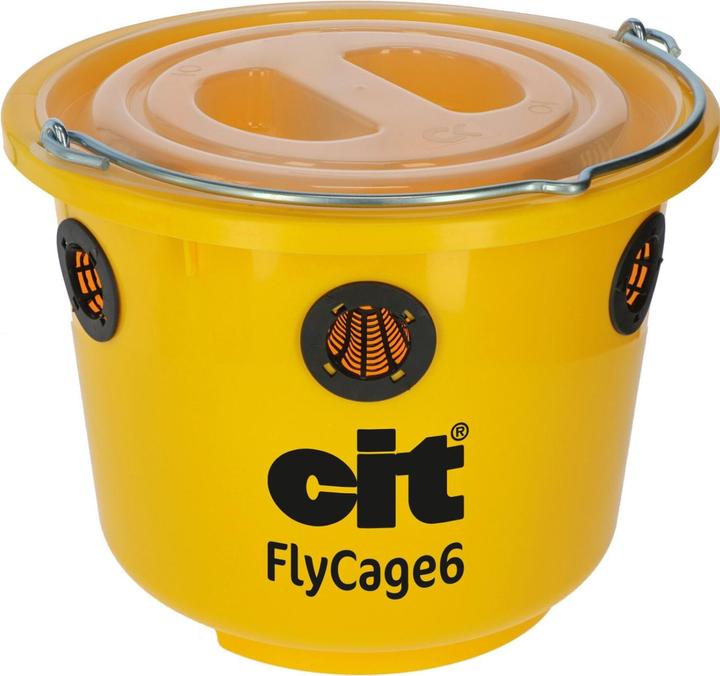 Kerbl CIT fly trap FlyCage6, lid, 6 inserts, attractant