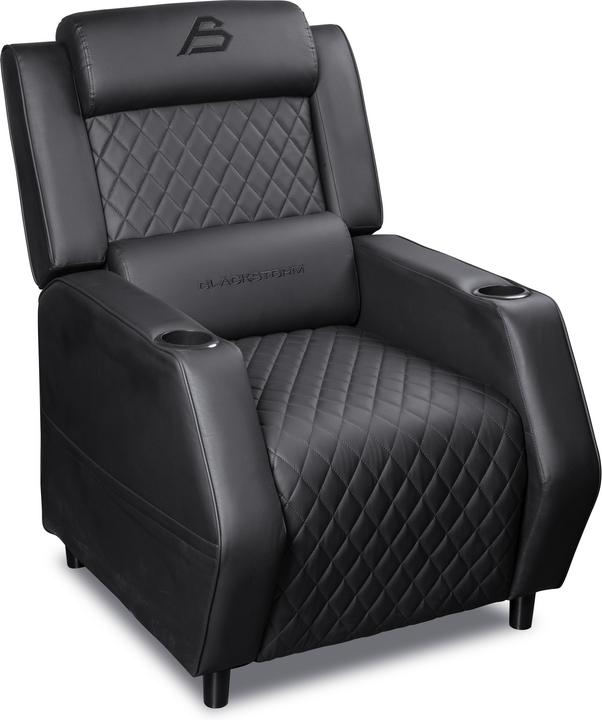 Produktbild Blackstorm Throne of Games recliner -pelituoli, musta
