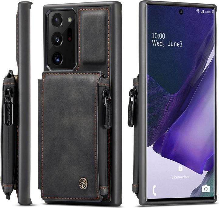 Productafbeelding Caseme Samsung Galaxy Note20 Ultra Lederen Hoesje Kaarthoesje (Samsung Galaxy Note 20 Ultra)
