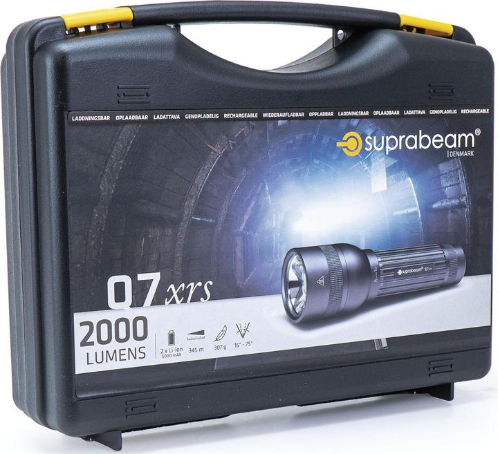 Immagine prodotto Suprabeam Torcia ricaricabile Q7xrs - 4200 Lm (15.80 cm, 4200 lm)