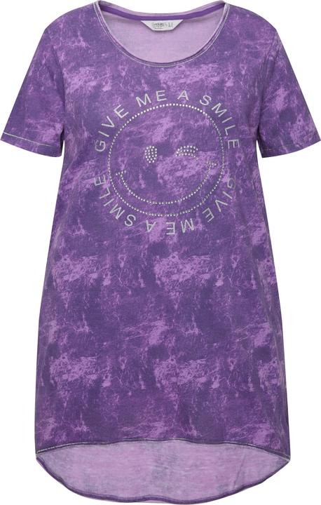 Produktbild Angel of Style T-Shirt, A-Line, Batikdruck, Smiley, Halbarm (50)