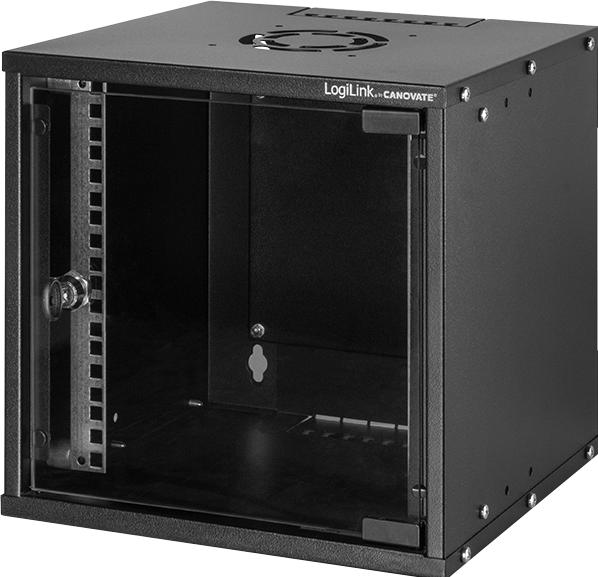 Actual product image LogiLink Canovate 10" SOHO wall-mounted enclosure (9 RU, 10 inch rack)