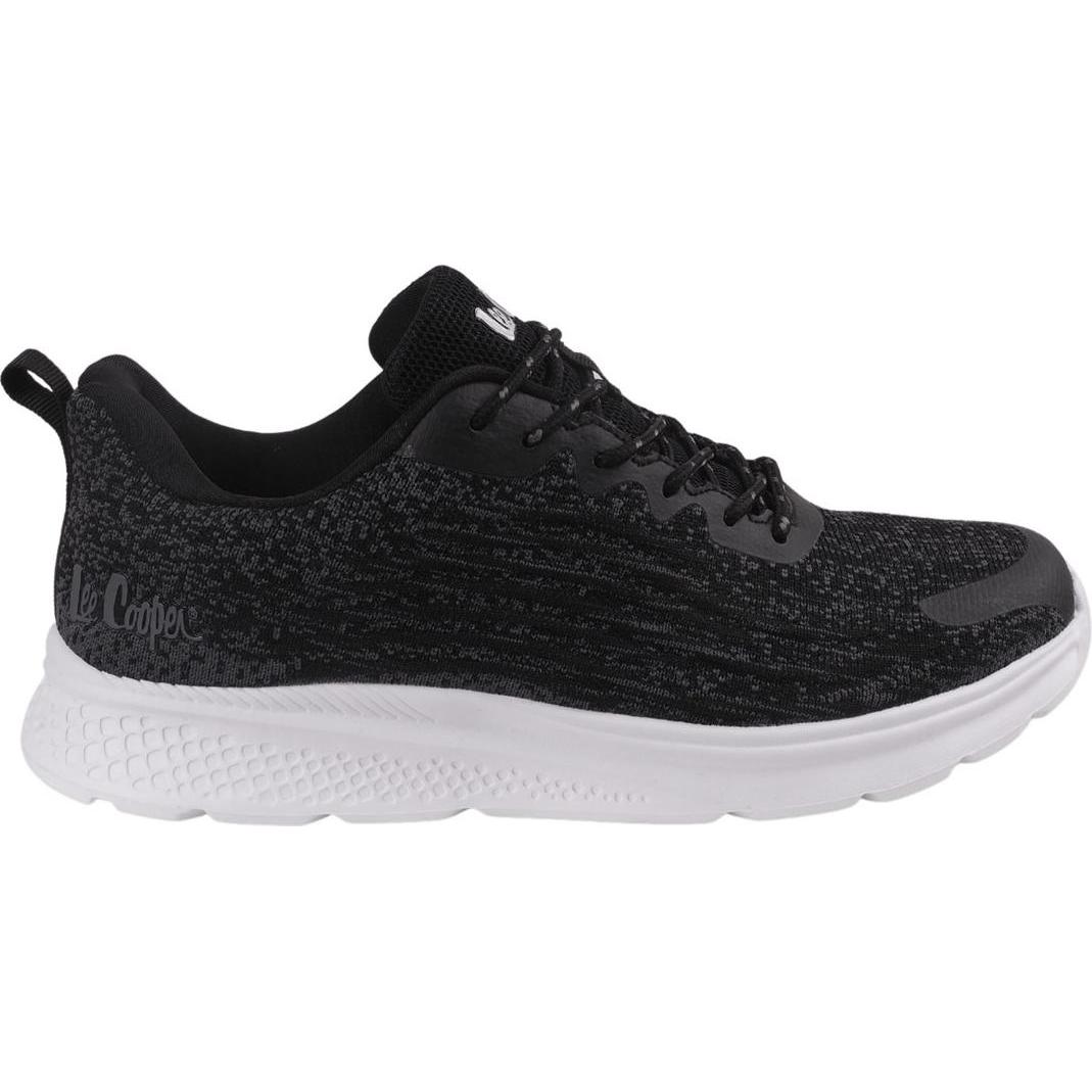 Lee Cooper, Herren, Sneaker, Schwarz-graue Herrenschuhe LCW-22-32-1227M (43), Schwarz, Grau, (43)