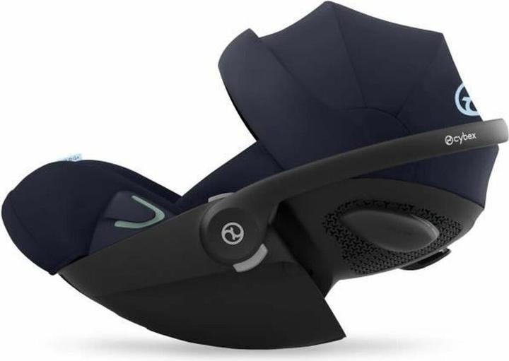 Actual product image Cybex CLOUD G I-SIZE PLUS Ocean Blue | navy blue (Baby car seat, ECE R129/i-Size Standard)