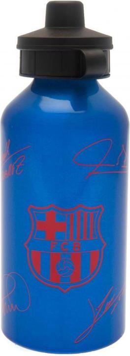 Produktbild FC Barcelona Wasserflasche mit Unterschriften Aluminium (0.50 l)