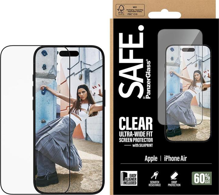 Actual product image PanzerGlass Safe. (1 pcs., Apple iPhone Air)