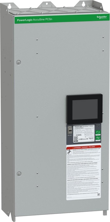 Produktbild Schneider Electric Aktiver Oberschwingungsfilter, AccuSine PCSn, 50A, 208-415V AC, 3P+N, IP20 PCSN050Y4W20