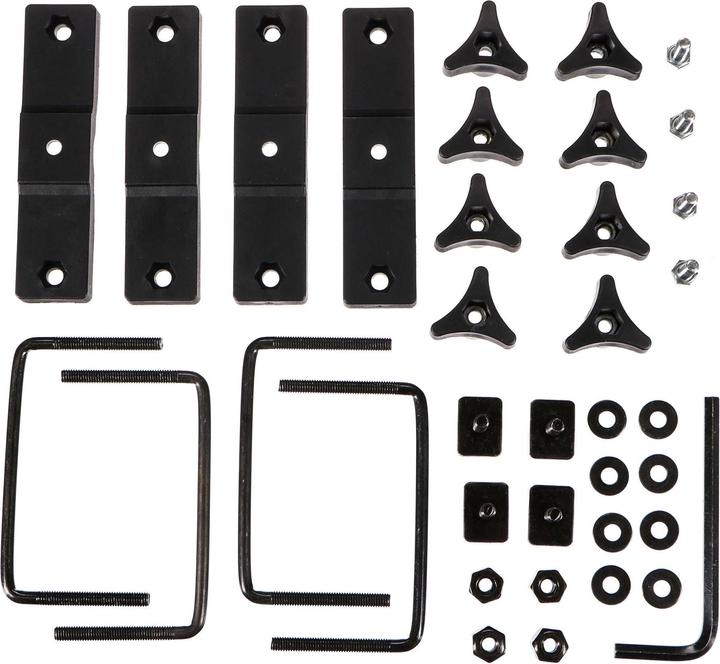 Image du produit Sixtol Galerie de toit SKI pour skis, snowboards et wakeboards avec serrure, 76 cm, capacité de charge 35