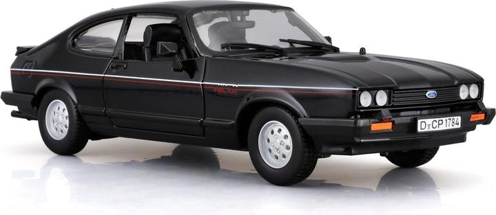 Productafbeelding Bburago Ford Capri 1600 GT 1/24 zwart