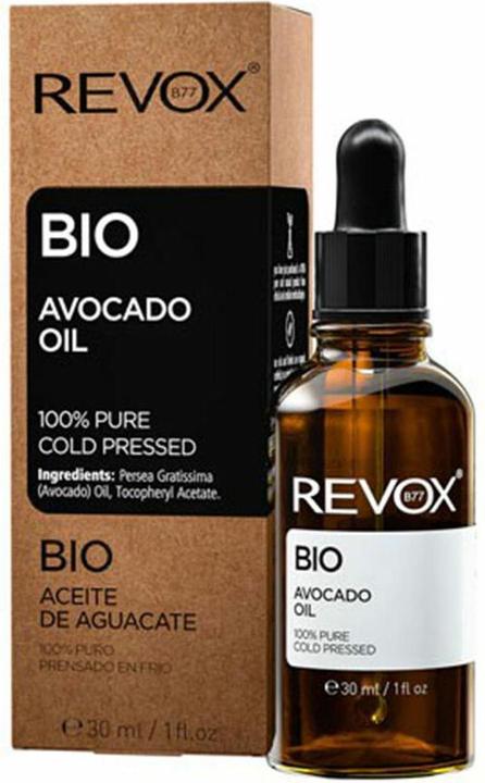 Actual product image Revoxb77 Organic Avocado Oil (30 ml)