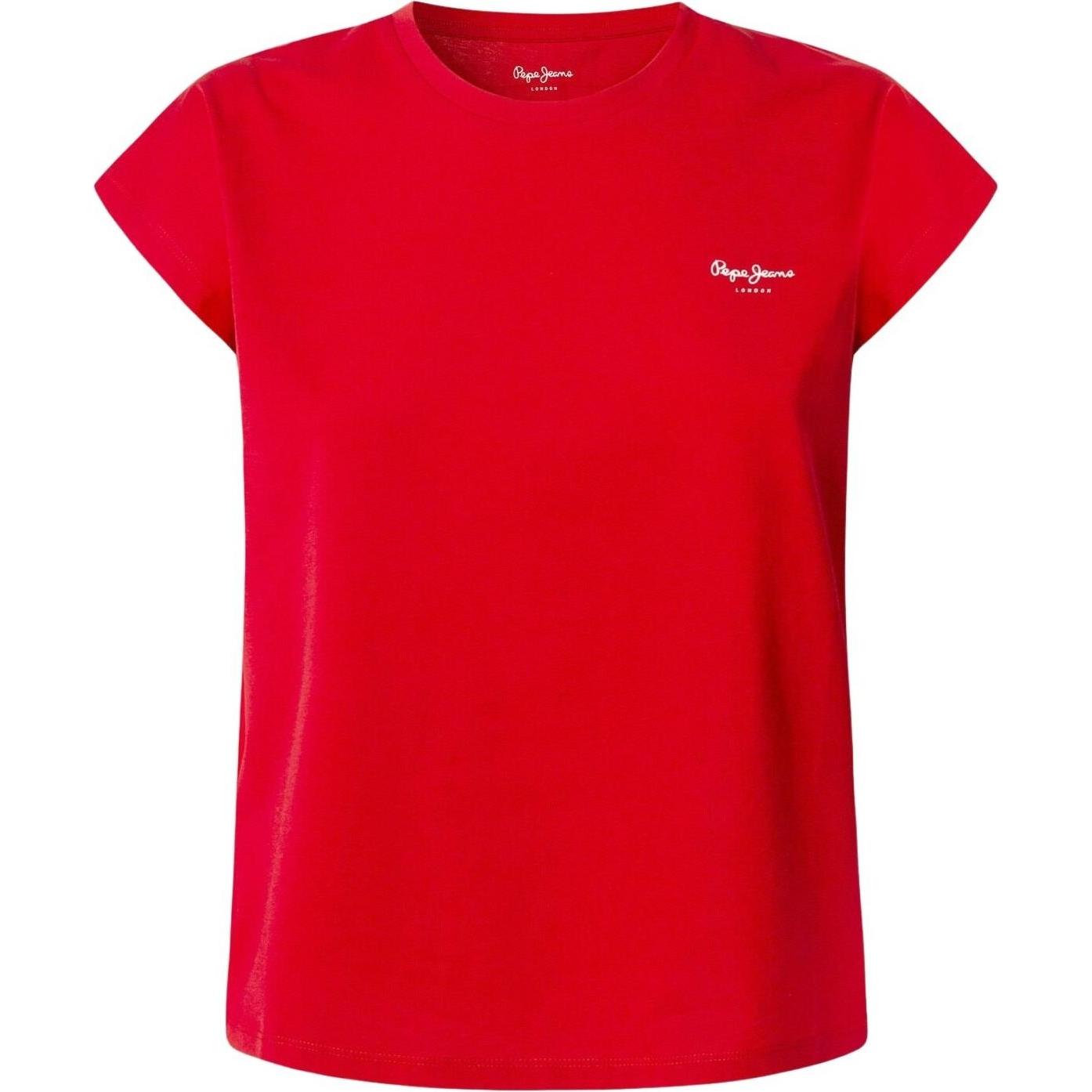 Pepe Jeans, Damen, Shirt, Blooma, Rot, (M)