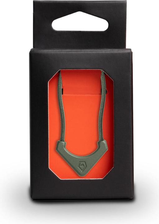 Actual product image Wandrd WORRYLESS Zipper Puller Wasatch Green