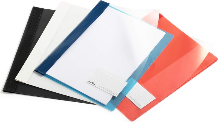 Actual product image Durable 25 plastic loose-leaf binders yellow DIN A4 extra-wide (A4+, 1 x)