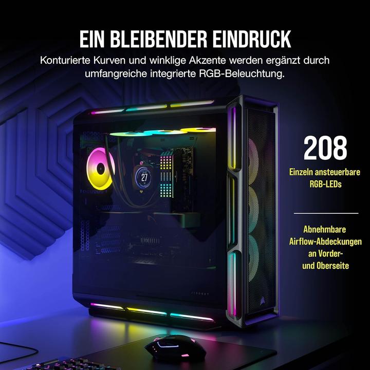 Immagine prodotto Corsair iCUE 5000T RGB (ATX, mATX, Mini-ITX, E-ATX)