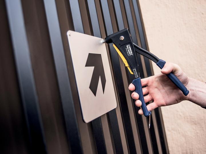 Image du produit Rapid RP40 MULTI Blindnietzange, blau/gelb (260 mm)