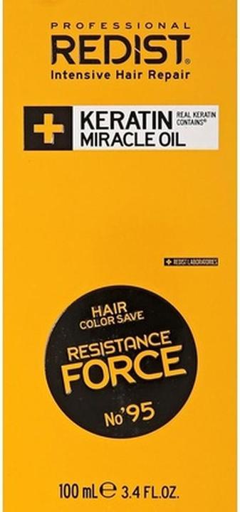 Immagine prodotto Redist Olio per capelli alla cheratina 100ml per il trattamento anticrespo dei capelli secchi, fragili e (100 ml)