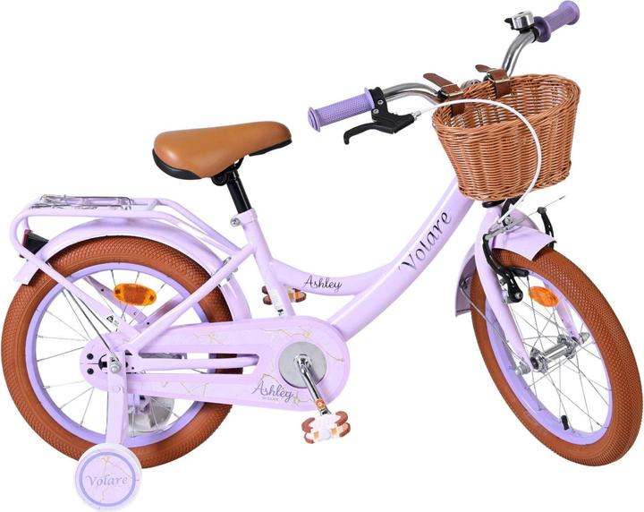 Actual product image Volare - Children's Bicycle 16 - Ashley Purple Pastel (51688) (16")