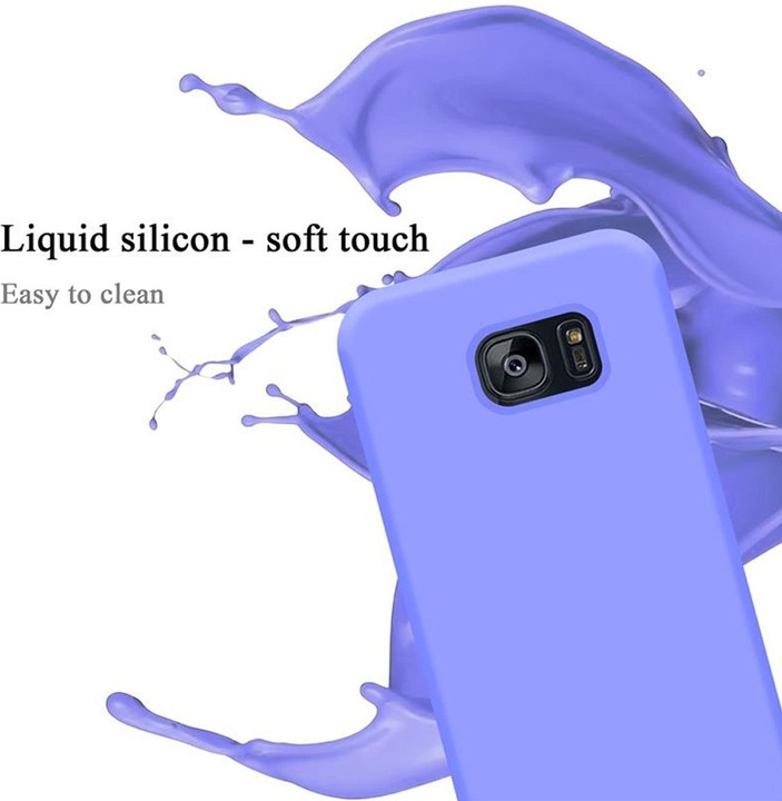 Produktbild Cadorabo TPU Liquid Silicone Case Cover (Samsung Galaxy S7 Edge)