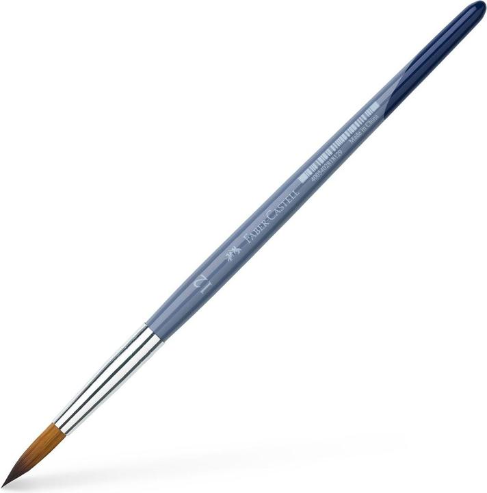 Immagine prodotto Faber-Castell Spazzola per capelli Creative rotonda taglia 12 nera (0.01 mm)