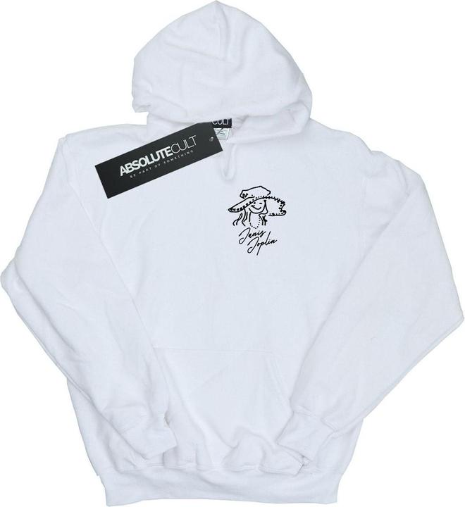 Produktbild Janis Joplin Outline Sketched Kapuzenpullover (L)