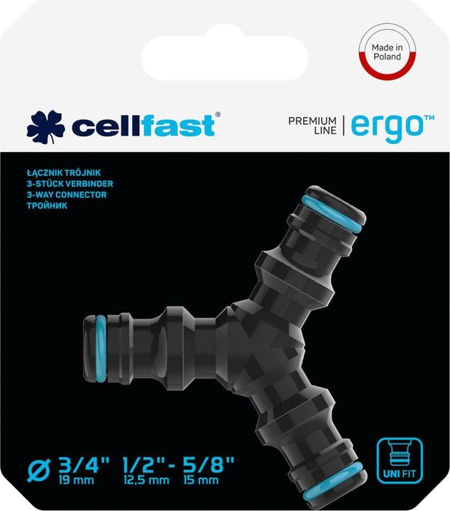 Actual product image Cellfast Ergo (Hitch, Multi-coupling, 19 mm)