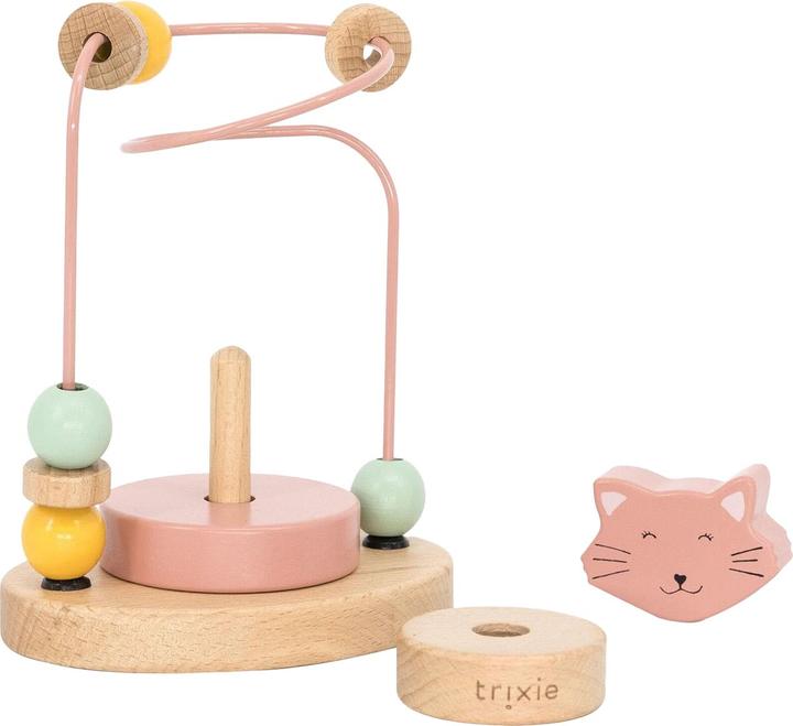 Productafbeelding Trixie Baby Houten motoriek lus kat