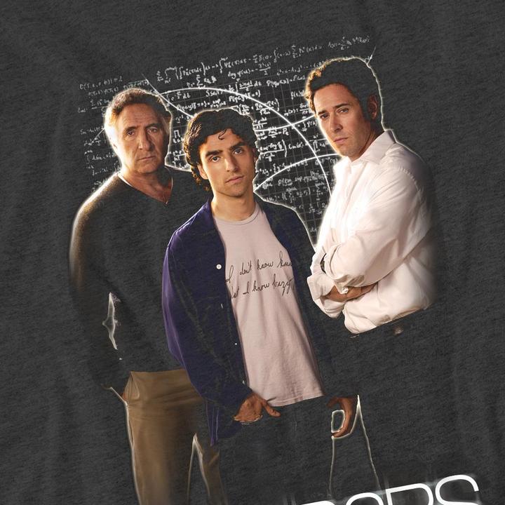 Actual product image Numb3rs Unisex Adult Equations T-Shirt (XL)