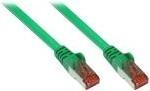 Produktbild Good Connections RNS® Patchkabel mit Rastnasenschutz, Cat. 6A, S/FTP, PiMF, halogenfrei, 500MHz, grün, 25m (S/FTP, CAT6a, 25 m)