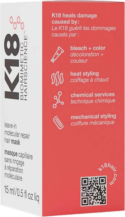 Actual product image K18 Molecular Repair (15 ml)