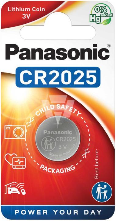 Immagine prodotto Panasonic Lithium Power CR2025 (1 pz., CR2025, 165 mAh)