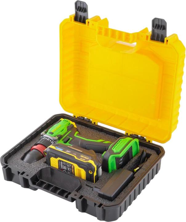 Immagine prodotto Procraft PA18PRO DFR-1B-C Trapano avvitatore a batteria 20 V 30 Nm brushless + 1x batteria ricaricabile 2,0 (Batteria)