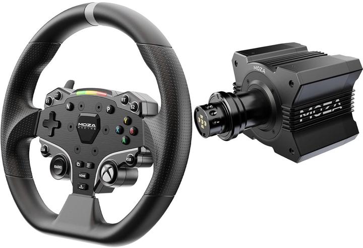 Produktbild Moza R9 V3 Bundle – Direct Drive 9Nm Base + ESX Lenkrad – Xbox & PC (PC)