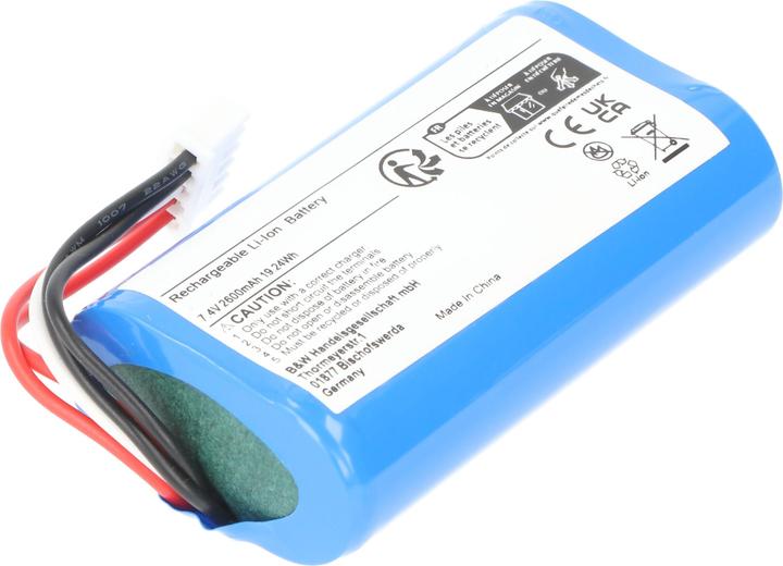 Actual product image XCell Akku für Anker SoundCore Boost wie 2S18650, 2600mAh für Lautsprecher Boxen Speaker