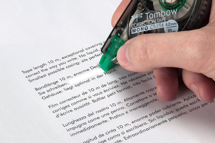 Actual product image Tombow Mono CT-YT4