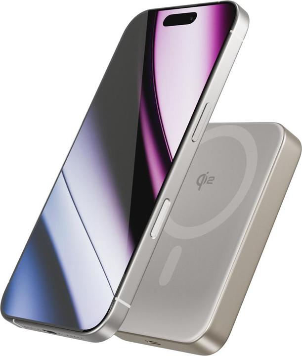 Produktbild Epico UltraPack Qi2 20W 10000mAh Titan / Powerbank / USB-C / Mag+ (10000 mAh, 20 W)