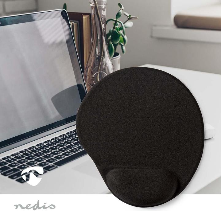 Produktbild Nedis Mouse Pad 215 mm Schwarz Schwarz