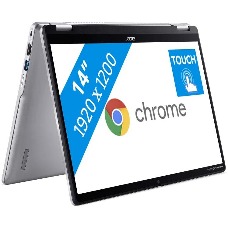 Acer Chromebook Spin 314 CP314-2HN-C8RG - 2-in-1 Chromebook - 14 inch (NX.KYHEH.008) (14", 128 GB, 8
