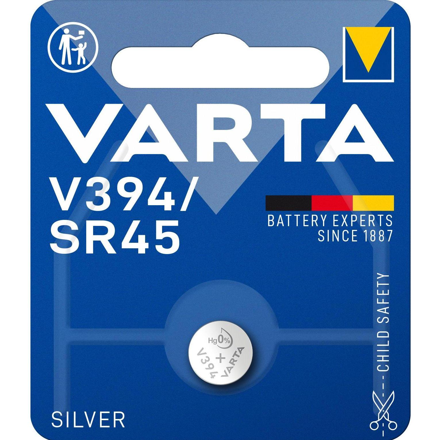 Varta Watch V394 (1 Stk., SR45, 58 mAh), Batterien + Akkus