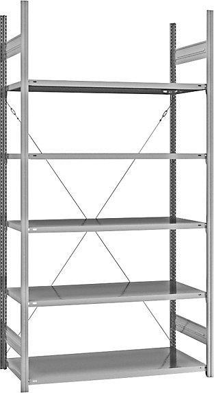 Actual product image eurokraft pro Shelf plug-in rack, galvanized