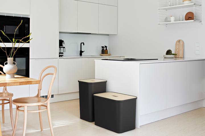 Actual product image Orthex Collect Storage Box with Lid, 53 L, black (53 l)