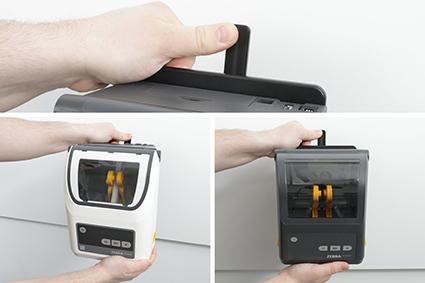 Actual product image Brodit Mount for Zebra ZD620 Thermal