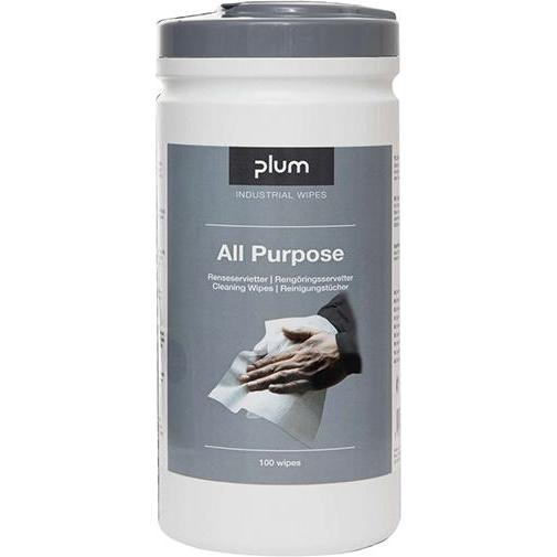 Plum Renseserviet All Purpose 100stk, Reinigungsutensil