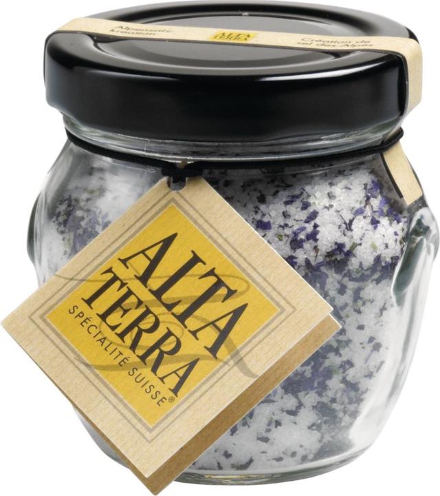 Alta Terra Sale alpino biologico con fiori di malva (102 g)
