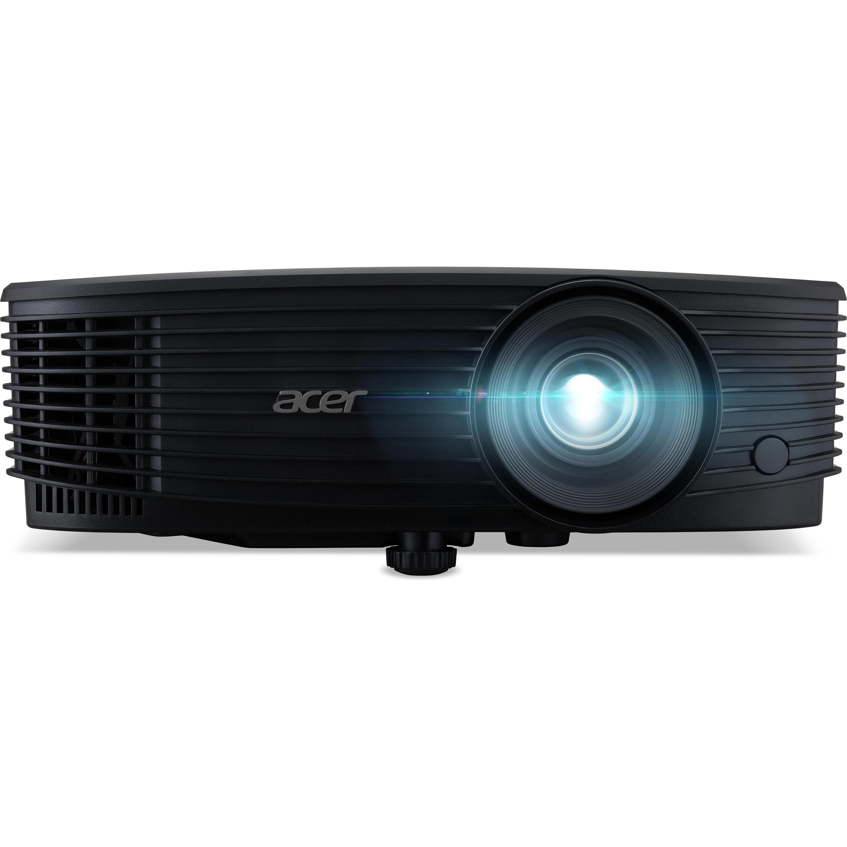 Acer X1329 DLP Beamer 4.800 ANSI Lumen, Schwarz (WXGA, 4800 lm, 1.1:1), Beamer, Schwarz
