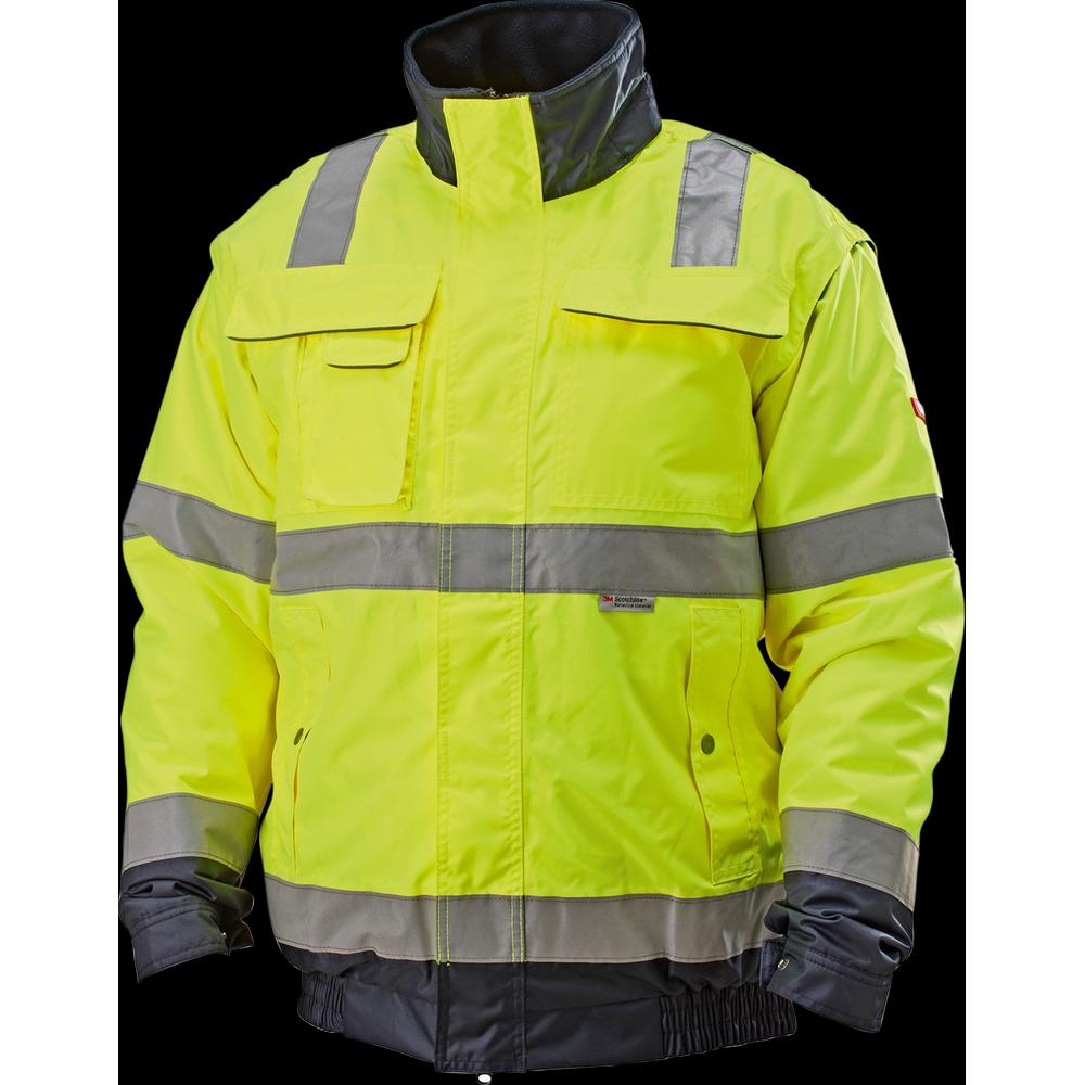Magni, Arbeitsjacke, Warnjacke Arthur 2.0 gelb-marine, Gr.S FORTIS (S)
