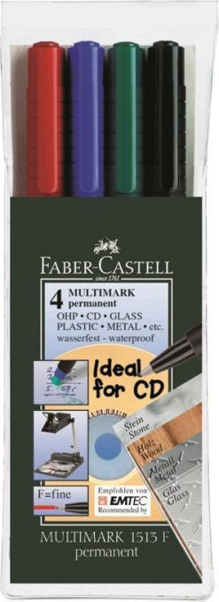 Actual product image Faber-Castell Multimark (4 x)